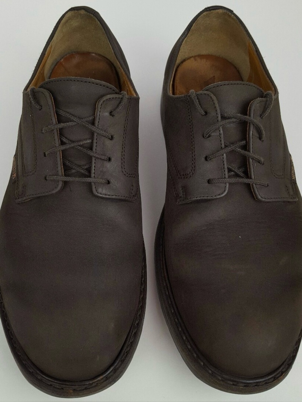 Mens Mephisto nubuck leather oxfords
